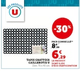 Tapis grattoir caillebotis - U en promo chez Hyper U Rennes à 6,29 €