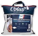 Oreiller microtouch® 60x60cm - COLAS NORMAND - Super U à Calais Oreiller microtouch® 60x60cm - COLAS NORMAND en promo chez Super U Calais à 6,93 €