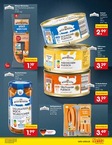 Wurst im Netto Marken-Discount Prospekt "Aktuelle Angebote" mit 68 Seiten (Osnabrück)