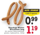 Wiener Würstchen lang im Angebot bei E center in Frankfurt Wiener Würstchen lang Angebote bei E center Frankfurt für 0,99 €