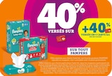 40% versés sur ma Carte bi1 sur tout Pampers à Bi1 dans Belleneuve