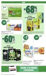Offre Chocolat Bio dans le catalogue Casino Supermarchés du moment à la page 10