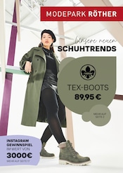 Aktueller Modepark Röther Prospekt mit Schuhe, "UNSERE NEUEN SCHUHTRENDS", Seite 1