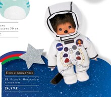 PELUCHE MONCCHICHI ASTRONAUTE à Monoprix dans Dijon PELUCHE MONCCHICHI ASTRONAUTE à Monoprix dans Dijon