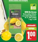 Zitronen Angebote von EDEKA Bio bei EDEKA Leipzig für 1,00 €