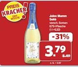 Sekt im Angebot bei famila Nordwest in Lingen Sekt Angebote von Jules Mumm bei famila Nordwest Lingen für 3,79 €