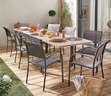 Promo Table extensible aurore avec allonge escamotable à 299,00 € dans le catalogue Mr.Bricolage à Gisors