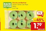 Donuts und Berliner von Backstube im aktuellen Netto Marken-Discount Prospekt für 1,79 €
