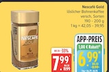 Nescafé Gold Angebote bei EDEKA Wismar für 6,99 €