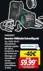 Inverter-Fülldraht-Schweißgerät Angebote von PARKSIDE bei Lidl Recklinghausen für 59,99 €