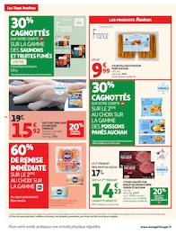 Offre Saumon dans le catalogue Auchan Supermarché du moment à la page 24