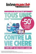 Catalogue Intermarché à Le Chesnay, avec 76 pages Prospectus Intermarché à Le Chesnay, "Tous unis contre la vie chère", 76 pages, 22/09/2020 - 27/09/2020