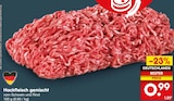 Hackfleisch gemischt im Angebot bei Netto Marken-Discount in Nordhausen Hackfleisch gemischt Angebote bei Netto Marken-Discount Nordhausen für 0,99 €