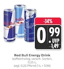 Aktuelle Energydrink Angebote bei Hieber in Lörrach Aktuelles Energy Drink Angebot bei Hieber in Lörrach ab 0,99 €