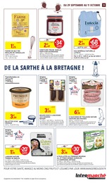 Prix et réduction Lardons dans le prospectus Intermarché Super en cours Offre Lardons dans le catalogue Intermarché Super du moment à la page 19