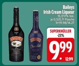 Irish Cream Liqueur im Angebot bei EDEKA in Straubing Irish Cream Liqueur Angebote von Baileys bei EDEKA Straubing für 9,99 €