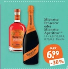 Prosecco oder Aperitivo von Mionetto im aktuellen tegut Prospekt