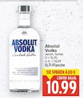 Vodka von Absolut für 10,99 € bei E center im Angebot Vodka von Absolut im aktuellen E center Prospekt