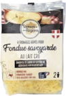 4 fromages râpés pour fondue savoyarde - Saveurs des Régions en promo chez Lidl Châtellerault à 6,79 €