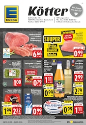 EDEKA Supermarkt Prospekt der aktuellen Woche mit 30 Seiten, gültig von 21.09.2026 bis 26.09.2026, in Neunkirchen-Seelscheid und Umgebung Aktueller EDEKA Supermarkt Prospekt in Neunkirchen-Seelscheid und Umgebung, "Aktuelle Angebote" mit 30 Seiten, 21.09.2026 - 26.09.2026