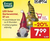 LED Solar Gartenwichtel im Angebot bei Netto Marken-Discount in Schorndorf LED Solar Gartenwichtel Angebote von Living Garden bei Netto Marken-Discount Schorndorf für 7,99 €