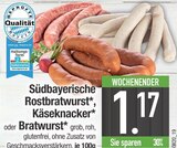 Südbayerische Rostbratwurst im Angebot bei EDEKA in Straubing Südbayerische Rostbratwurst Angebote von Qualität Bayern bei EDEKA Straubing für 1,17 €