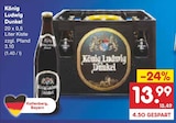 Dunkel von König Ludwig im aktuellen Netto Marken-Discount Prospekt für 13,99 €