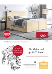 Boxspringbett im Polstermöbel Fischer Prospekt Boxspringbett im Polstermöbel Fischer Prospekt "DEUTSCHLANDS BESTER FISCHER PREIS" auf Seite 6