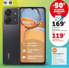 Xiaomi redmi 13c - Super U à Valence Xiaomi redmi 13c en promo chez Super U Valence à 119,00 €