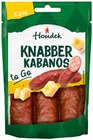 Mettwurst im REWE Prospekt Knabber Kabanos to Go Käse von Houdek im aktuellen REWE Prospekt für 1,49 €