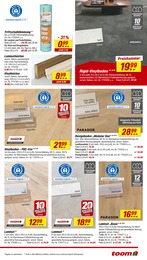 Laminat Angebot im aktuellen toom Baumarkt Prospekt auf Seite 9