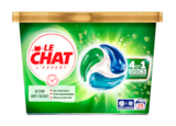 Capsules de lessive 4 en 1 - LE CHAT en promo chez Carrefour Market Biarritz à 8,59 €