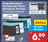 Netto Marken-Discount - Kinder Retroshorts oder Herren Retroshorts Angebot im Prospekt Kinder Retroshorts oder Herren Retroshorts bei Netto Marken-Discount im Prospekt "" für 6,99 €