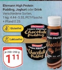 High Protein Pudding im Angebot bei GLOBUS in Altenburg High Protein Pudding Angebote von Ehrmann bei GLOBUS Altenburg für 1,11 €