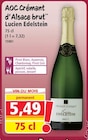AOC Crémant d'Alsace brut - LUCIEN EDELSTEIN dans le catalogue Norma