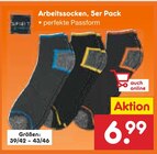Arbeitssocken im Angebot bei Netto Marken-Discount in Fellbach Arbeitssocken Angebote bei Netto Marken-Discount Fellbach für 6,99 €