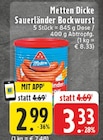 Dicke Sauerländer Bockwurst bei E center im Prospekt "" für 2,99 €