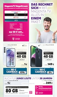 Aktueller BSB mobilfunk Rostock Prospekt "Die neue Samsung Galaxy S25 Serie jetzt bei uns: Drücken, sprechen, fertig." mit 8 Seiten