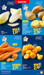 Prix et réduction Pomme De Terre dans le prospectus Lidl en cours Offre Pomme De Terre dans le catalogue Lidl du moment à la page 3