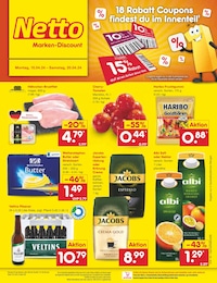 Netto Marken-Discount Prospekt "Aktuelle Angebote" für Lingen, 49 Seiten, 15.04.2024 - 20.04.2024