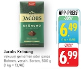 Krönung Angebote von Jacobs bei EDEKA Schwäbisch Hall für 6,49 €