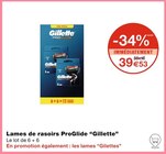 Lames de rasoirs ProGlide - Gillette dans le catalogue Monoprix
