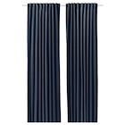 2 Gardinenschals dunkelblau/mit Gardinenband 140x300 cm Angebot in Börtlingen 2 Gardinenschals dunkelblau/mit Gardinenband 140x300 cm im aktuellen Prospekt bei IKEA in Börtlingen