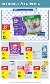 Promos Lessive dans le catalogue "Carrefour market" de Carrefour Market Lessive en promo dans le catalogue Carrefour Market à la page 12
