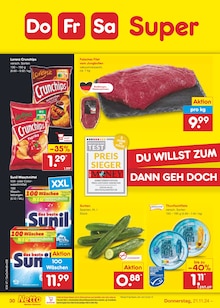 Waschmittel im Netto Marken-Discount Prospekt "Aktuelle Angebote" mit 51 Seiten (Bremerhaven)