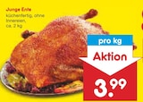 Aktuelles Junge Ente Angebot bei Netto Marken-Discount in Leverkusen ab 3,99 €