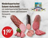 Niederbayerischer Salami-Aufschnitt im aktuellen V-Markt Prospekt für 1,99 €