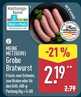 Aktuelles Grobe Bratwurst Angebot bei ALDI Nord in Berlin ab 2,19 €