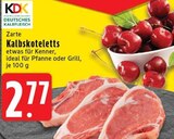 Aktuelles Zarte Kalbskoteletts Angebot bei EDEKA in Mönchengladbach ab 2,77 €