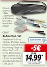 Aktuelles Badminton-Set Angebot bei Lidl in Bielefeld ab 14,99 €